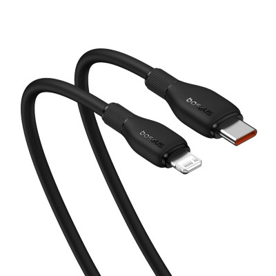 Кабель Baseus Pudding Series Fast Charging Cable Type-C to iP 20W 1.2m Cluster Black