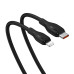 Кабель Baseus Pudding Series Fast Charging Cable Type-C to iP 20W 1.2m Cluster Black