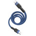 Кабель HOCO U110 Type-C charging data cable Blue