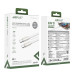 Кабель ACEFAST C24-03, Type-C to Type-C, 60W, 3A, 1.2m, Braided wire, Zinc alloy + TPE connectors, White Кабель ACEFAST C24-03, Type-C to Type-C, 60W, 3A, 1.2m, Braided wire, Zinc alloy + TPE connectors, White
