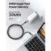 Кабель UGREEN US316 USB-C Cable Aluminum Case with Braided 1m (Black) (UGR-70427)