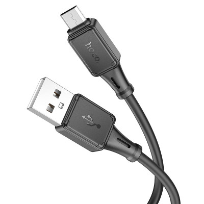Кабель HOCO X101 Assistant silicone charging data cable Micro Black Кабель HOCO X101 Assistant silicone charging data cable Micro Black
