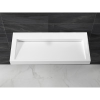 Умивальник ASIGNATURA Stream 35731804 білий матовий із штучного каменю Умивальник ASIGNATURA Stream 35731804 білий матовий із штучного каменю