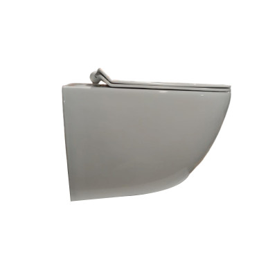 Чаша підвісного унітазу ASIGNATURA Simple Bend Rimless з сидінням (37832805New)