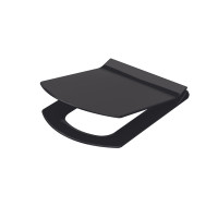 Сидіння для унітазу IDEVIT Vega Soft Close Slim чорний 53-02-06-004 Сидіння для унітазу IDEVIT Vega Soft Close Slim чорний 53-02-06-004