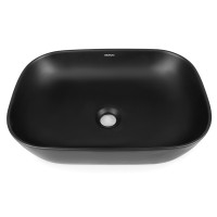 Умивальник накладний NEWARC Life 45,5*32,5см 9845B-M чорний матовий Умивальник накладний NEWARC Life 45,5*32,5см 9845B-M чорний матовий