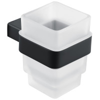 Склянка для зубних щіток ASIGNATURA Unique 85601802 чорна