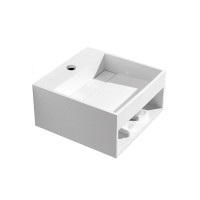 Умивальник ASIGNATURA Monolith 25701804 білий Умивальник ASIGNATURA Monolith 25701804 білий