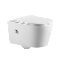 Чаша подвесного унитаза ASIGNATURA Simple Bend Rimless с сиденьем, функц. биде и смесителем 37852805 Чаша подвесного унитаза ASIGNATURA Simple Bend Rimless с сиденьем, функц. биде и смесителем 37852805