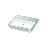 Умивальник IDEVIT Halley 60 см декор срібло 3201-0455-1201 Умивальник IDEVIT Halley 60 см декор срібло 3201-0455-1201