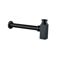 Сифон для умивальника ASIGNATURA Unique 85512802 чорний