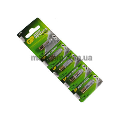 Батарейка GP 27A-C5 A27, MN27 Alkaline, 1x5шт.