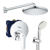 Душова система прихованого монтажу зі змішувачем Grohe Eurosmart New Tempesta 250 (UA26416SC3) Душова система прихованого монтажу зі змішувачем Grohe Eurosmart New Tempesta 250 (UA26416SC3)