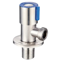 Кран для підключення сантехприладів Mixxus VAL-01-1/2x1/2 з нерж.ст. SUS304 (синій) (MI6117) Кран для підключення сантехприладів Mixxus VAL-01-1/2x1/2 з нерж.ст. SUS304 (синій) (MI6117)