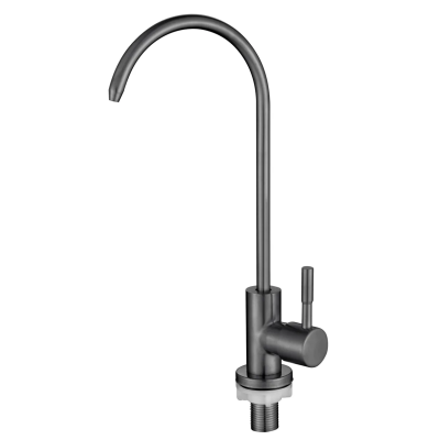 Кран для питної води Mixxus MONO-07.SUS FILTER Graphite з нержавіючої сталі (MI6562) Кран для питної води Mixxus MONO-07.SUS FILTER Graphite з нержавіючої сталі (MI6562)