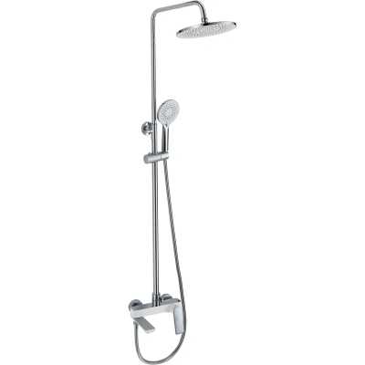 Душова колона Mixxus Premium DERBY 009-J WHITE-CHROME зі змішувачем (MI6616) Душова колона Mixxus Premium DERBY 009-J WHITE-CHROME зі змішувачем (MI6616)