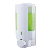 Настінний дозатор для рідкого мила Storm Excella 1 White (ST0055) Настінний дозатор для рідкого мила Storm Excella 1 White (ST0055)