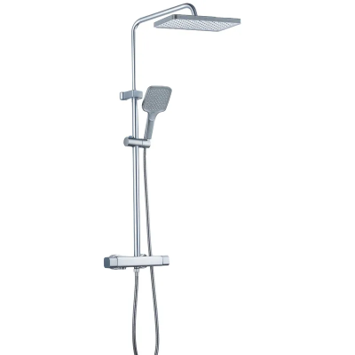 Душова колона зі змішувачем з алюмінію Champion PBC-009-J SILVER, 3 режими (CH6547)