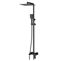 Душова колона із змішувачем водоспад Koer KB-58007-05 (Колір чорний) (KR3463) Душова колона із змішувачем водоспад Koer KB-58007-05 (Колір чорний) (KR3463)