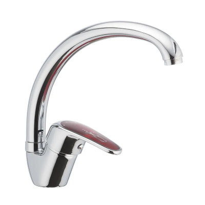 Змішувач для кухні Cron Magic 777 (червона ручка) (CR0117) Змішувач для кухні Cron Magic 777 (червона ручка) (CR0117)