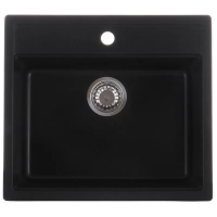 Мийка кухонна ZERIX ZS-5751S-14 Чорний металік (ZX4602) Мийка кухонна ZERIX ZS-5751S-14 Чорний металік (ZX4602)