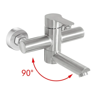 Змішувач для ванни Haiba DAX-009 EURO з нержавіючої сталі SUS304 (HB9613) Змішувач для ванни Haiba DAX-009 EURO з нержавіючої сталі SUS304 (HB9613)