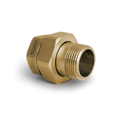 Згін американка прямий, без нікелю Koer KR.341.WN - 1/2 Згін американка прямий, без нікелю Koer KR.341.WN - 1/2