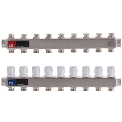 Колекторний блок з термостат. клапанами Europroduct EP.S1100-09 1 Колекторний блок з термостат. клапанами Europroduct EP.S1100-09 1