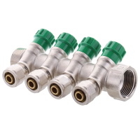 Колектор вентильний з фитингом Koer KR.1124-4 1 Колектор вентильний з фитингом Koer KR.1124-4 1