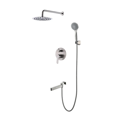 Вбудована душова система Koer KI-66016-02 (з нерж. сталі) (Колір нерж) (KR4792) Вбудована душова система Koer KI-66016-02 (з нерж. сталі) (Колір нерж) (KR4792)