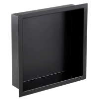 Полиця-ніша для ванної кімнати Mixxus Premium NICHE-0101 BLACK із нержавіючої сталі SUS304 (MI6678) Полиця-ніша для ванної кімнати Mixxus Premium NICHE-0101 BLACK із нержавіючої сталі SUS304 (MI6678)