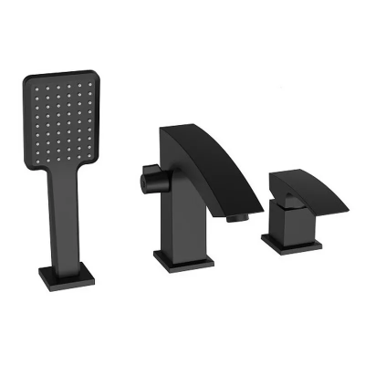 Змішувач на борт ванни Koer KB-43007-05 на 3 отвори (Колір чорний) (KR3453) Змішувач на борт ванни Koer KB-43007-05 на 3 отвори (Колір чорний) (KR3453)