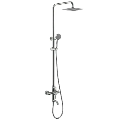 Душова колона зі змішувачем Zerix LUX-009-J із нерж. сталі SUS304 (ZX4878) Душова колона зі змішувачем Zerix LUX-009-J із нерж. сталі SUS304 (ZX4878)