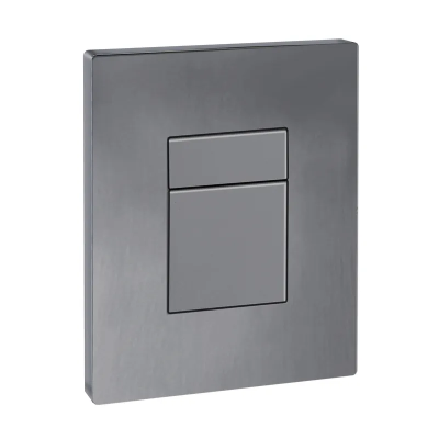 Панель змиву пластикова Koer KT-0607-07 157x198x3mm, кнопка квадратна (KR5345) Панель змиву пластикова Koer KT-0607-07 157x198x3mm, кнопка квадратна (KR5345)