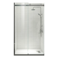 Двері в нішу Koer SR SD01-120x200-TR-07 прозоре скло Easy Clean 8мм, графіт (KR5378) Двері в нішу Koer SR SD01-120x200-TR-07 прозоре скло Easy Clean 8мм, графіт (KR5378)