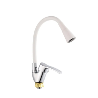 Змішувач для кухні з силіконовим виливом Champion YUB 011-279 (Nut) Refl.White (MI6426) Змішувач для кухні з силіконовим виливом Champion YUB 011-279 (Nut) Refl.White (MI6426)