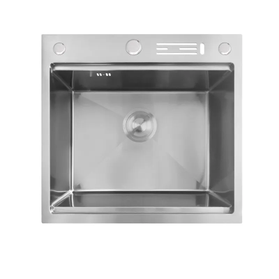 Мийка Mixxus MH5050-SK NANO-SILVER (3.0/0.8) з н.ст. зі сходинкою для суш.,з підст.під ножі(нерж.)( Мийка Mixxus MH5050-SK NANO-SILVER (3.0/0.8) з н.ст. зі сходинкою для суш.,з підст.під ножі(нерж.)(