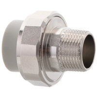 Згін-американка ЗР 25x3 / 4M PPR Koer K0136.PRO (KP0172) Згін-американка ЗР 25x3 / 4M PPR Koer K0136.PRO (KP0172)