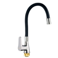 Змішувач для кухні Mixxus SOP4-146 Reflector Black з чорним силіконовим виливом (MI6490) Змішувач для кухні Mixxus SOP4-146 Reflector Black з чорним силіконовим виливом (MI6490)