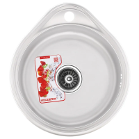 Мийка кухонна Zerix Z4843-08-180MD (micro decor) (ZS0568) Мийка кухонна Zerix Z4843-08-180MD (micro decor) (ZS0568)