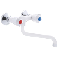Змішувач на кухню Plamix AMA-361 Білий (без підводки) (PM0582) Змішувач на кухню Plamix AMA-361 Білий (без підводки) (PM0582)