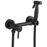 Змішувач для гігієнічного душу Zerix SUS 222 Black (ZX4743) Змішувач для гігієнічного душу Zerix SUS 222 Black (ZX4743)