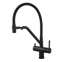 Кухонний змішувач з силік. виливом і вих. для питної води KOER KB-72006-05 (KR3380) Кухонний змішувач з силік. виливом і вих. для питної води KOER KB-72006-05 (KR3380)