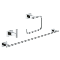 Набір аксесуарів 3 в 1 Grohe Essentials Cube New (40777001) Набір аксесуарів 3 в 1 Grohe Essentials Cube New (40777001)