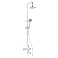 Душова колона зі змішувачем PLAMIX OSCAR-008-J WHITE (PM0700)