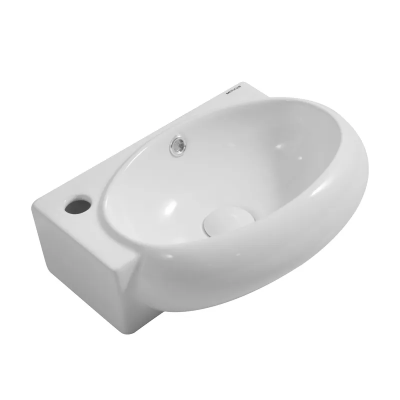 Раковина підвісна Mixxus Premium DIVERSE-1201-R 400х215х140mm з отвором під змішувач та переливом ( Раковина підвісна Mixxus Premium DIVERSE-1201-R 400х215х140mm з отвором під змішувач та переливом (