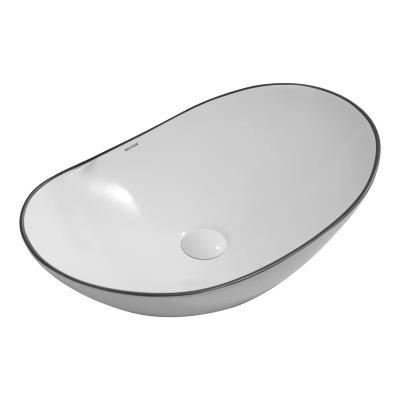 Раковина накладна Mixxus Premium WAVE-0105 EDGE BLACK 620х360х160mm (MP6556) Раковина накладна Mixxus Premium WAVE-0105 EDGE BLACK 620х360х160mm (MP6556)