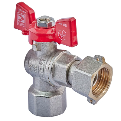 Кран кутовий з накидною гайкою Koer KR.223 - 1/2