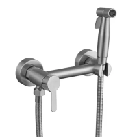 Змішувач із гігієнічним душем Mixxus DAX-222 із нерж. сталі SUS304 (MI6079) Змішувач із гігієнічним душем Mixxus DAX-222 із нерж. сталі SUS304 (MI6079)