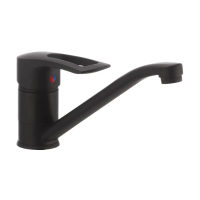 Змішувач для кухні Haiba Hansberg 004 чорний (HB0178) Змішувач для кухні Haiba Hansberg 004 чорний (HB0178)